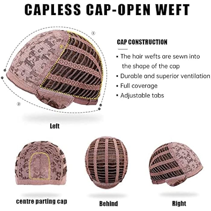 Arabest Long Wave Wigs with Bangs, Natural Curly Wavy Hair Brown Color Synthetic Wigs with Neat Bangs, Can Modify Heat Resistant Weave Wigs, Women Wigs for Daily Party Cosplay - Image 5